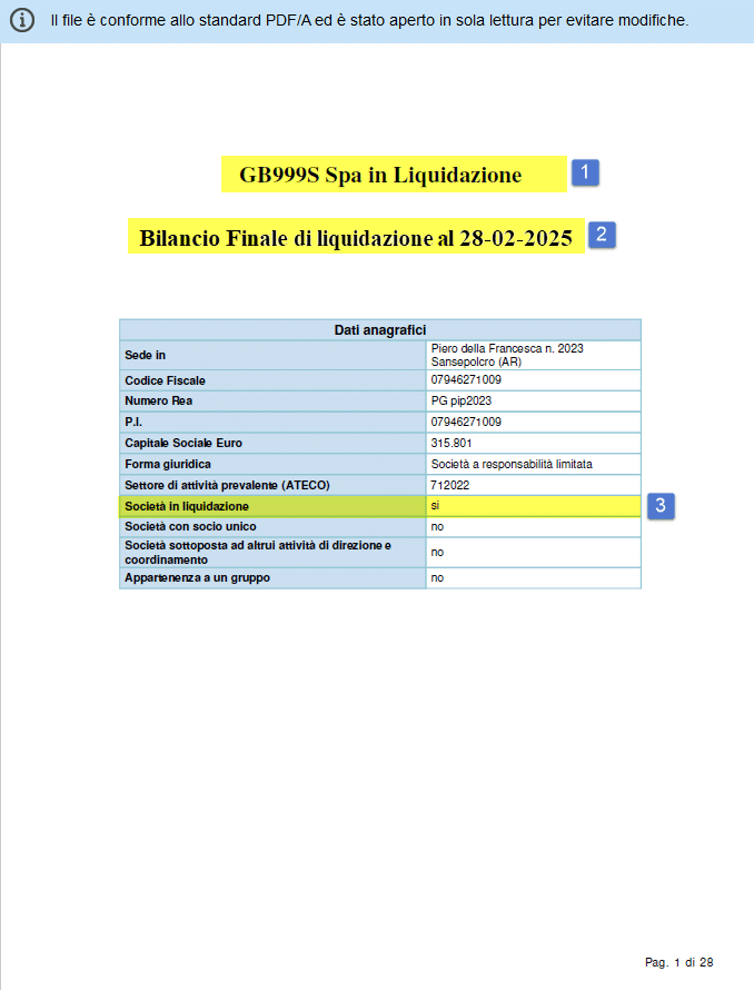 Procedura modifica finale file di stampa