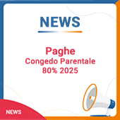 Paghe: Congedo Parentale 80% 2025