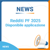 Redditi Persone Fisiche 2025: disponibile applicazione