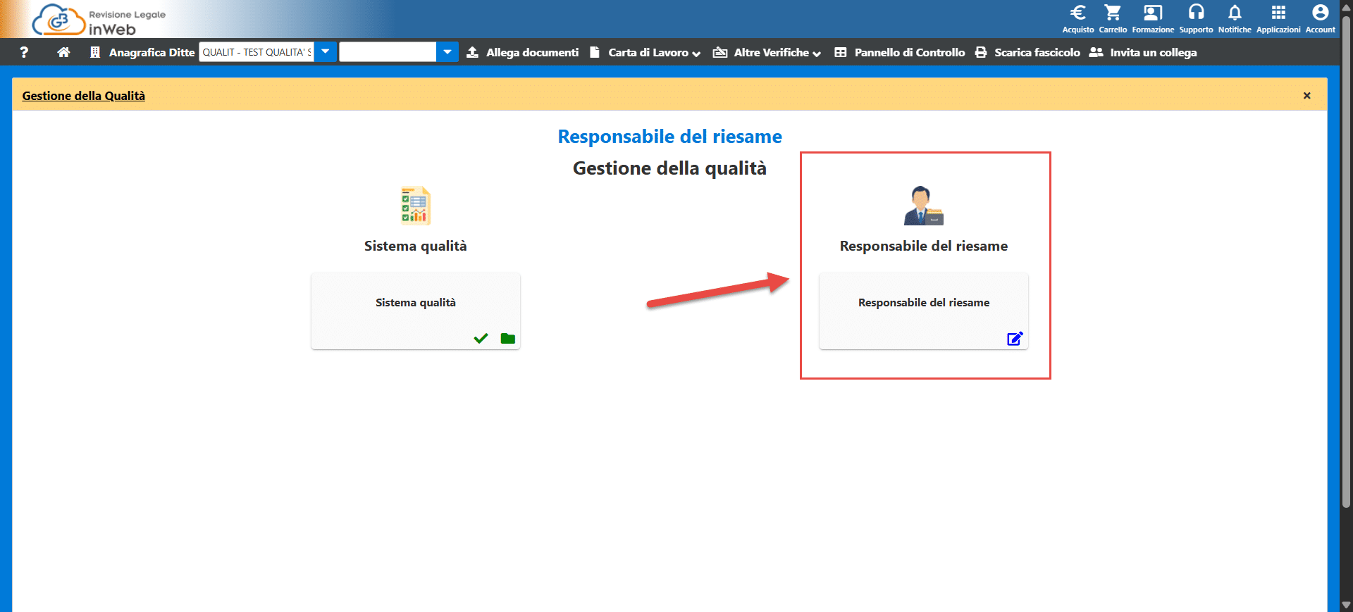 Modulo Responsabile del riesame