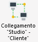 Pulsante Collegamento "Studio" - "Cliente"