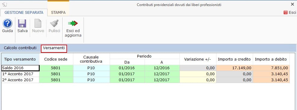 Gestione Separata INPS