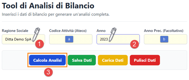 Tool di Analisi di Bilancio