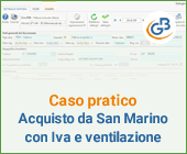Caso pratico: acquisto da San Marino con Iva e ventilazione