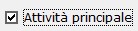 check attivita principale