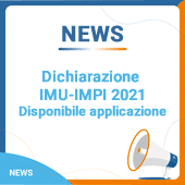 Dichiarazione IMU-IMPI 2021: Disponibile applicazione