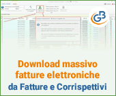 Download Massivo Fatture Elettroniche da fatture e corrispettivi