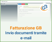 Fatturazione GB: invio documenti tramite e-mail