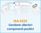 ISA 2022: gestione ulteriori componenti positivi