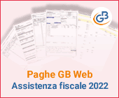 Paghe GB Web: Assistenza fiscale 2022