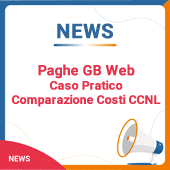 Paghe GB Web Caso Pratico: Comparazione Costi CCNL