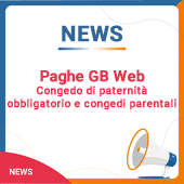 Paghe GB Web: Congedo di paternità obbligatorio e congedi parentali
