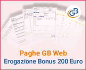 Paghe GB Web Erogazione Bonus 200 Euro