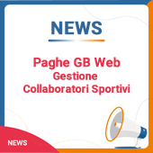 Paghe GB Web: Gestione Collaboratori Sportivi