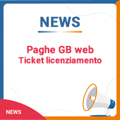 Paghe GB web: Ticket licenziamento