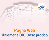 Paghe Web: Uniemens CIG - Caso pratico