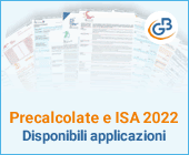 Precalcolate e ISA 2022: disponibili applicazioni