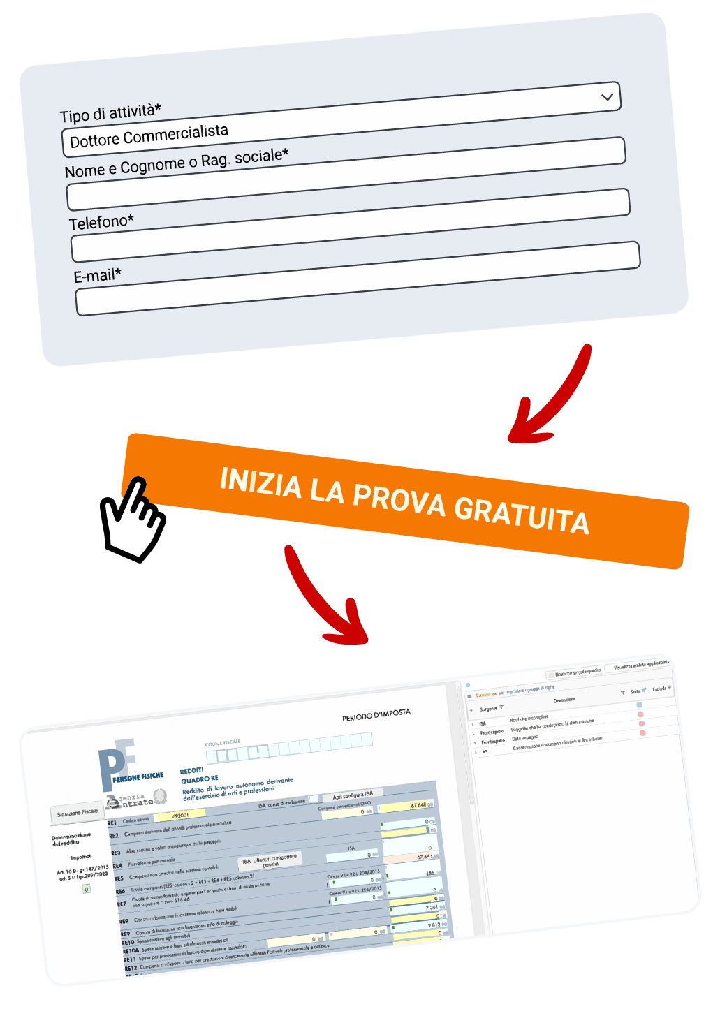 Prova gratuita del software completo GBsoftware