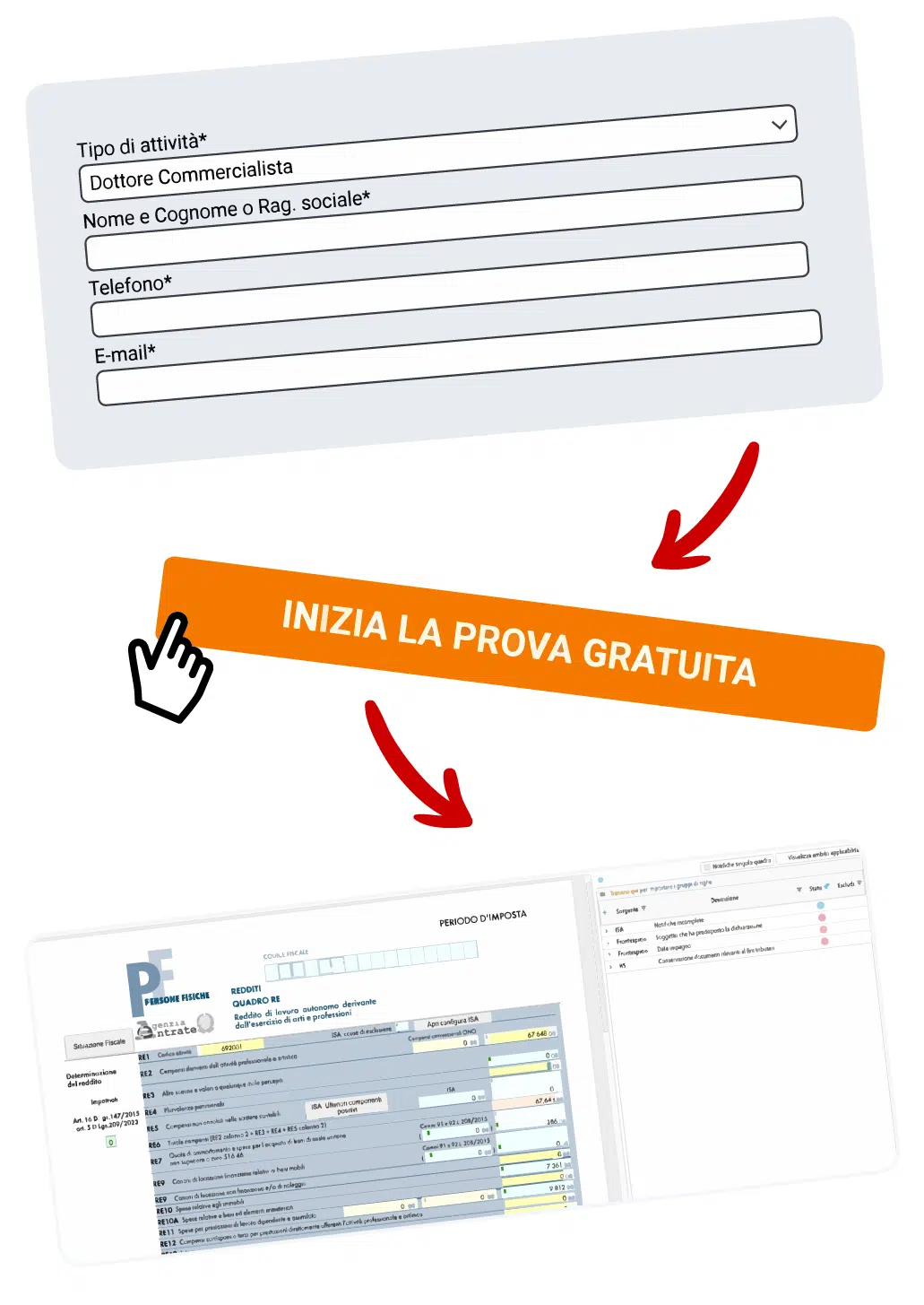 Prova gratuita del software completo GBsoftware