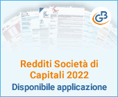 Redditi Società di Capitali 2022: disponibile applicazione