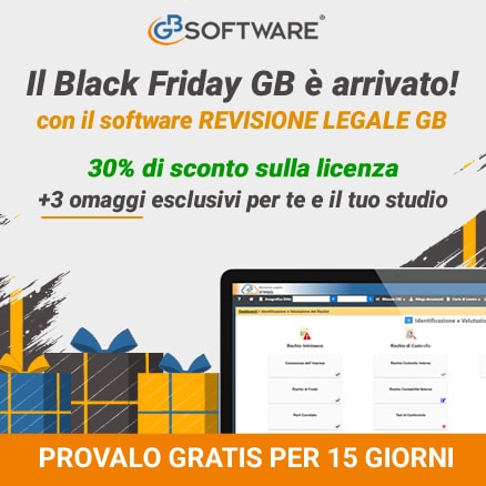 Acquista subito il software Revisione Legale GB con il 30% di sconto