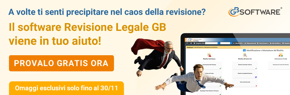 Il software Revisione Legale GB viene in tuo aiuto!