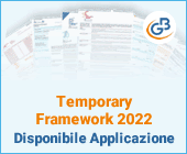 Temporary Framework 2022: disponibile applicazione